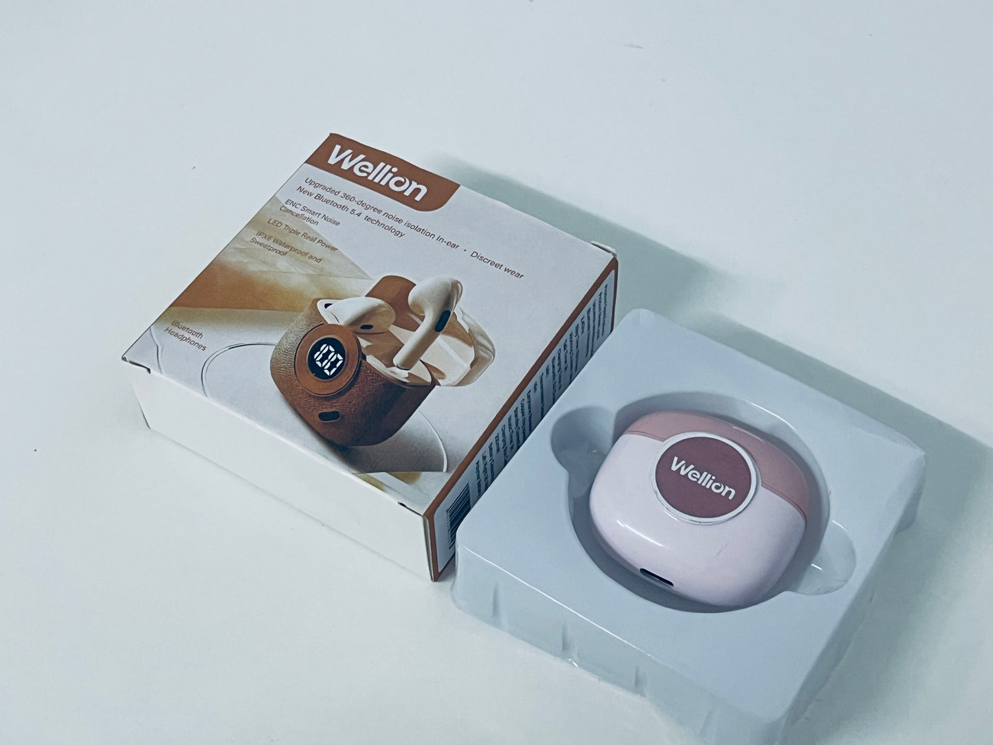 Wellion Light Enjoy True Wireless Bluetooth Headphones Exquisite & Portable Audio Item