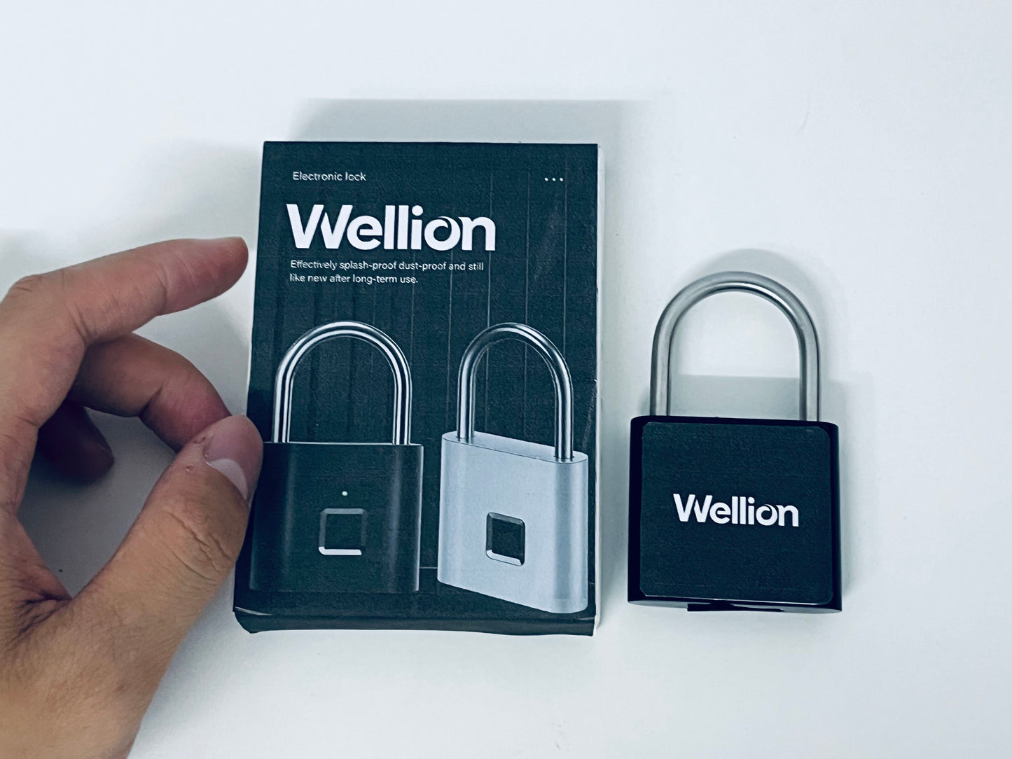 Wellion Smart Electronic Padlock Safe & Convenient Protection Item