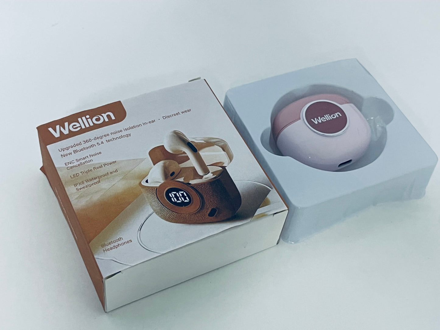 Wellion Light Enjoy True Wireless Bluetooth Headphones Exquisite & Portable Audio Item
