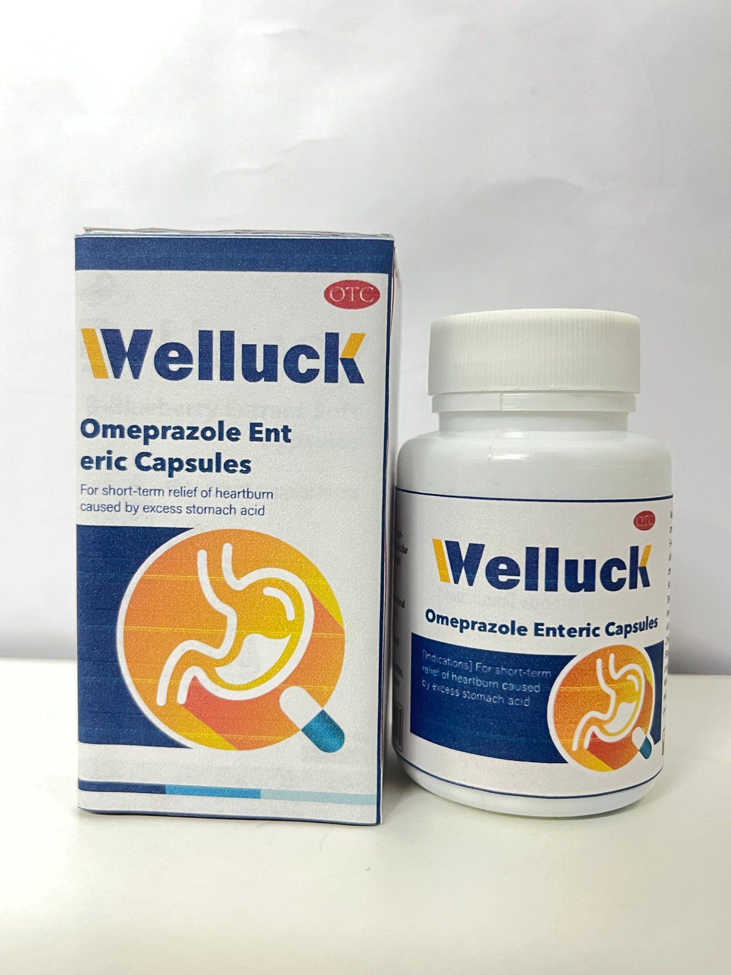 Welluck GI Motility Complex, 60 Capsules – All Natural Digestive Enzyme Support – Gut Health Supplement– Supports Gastrointestinal Motility and Transport – Aids Small Bowel and Stomach