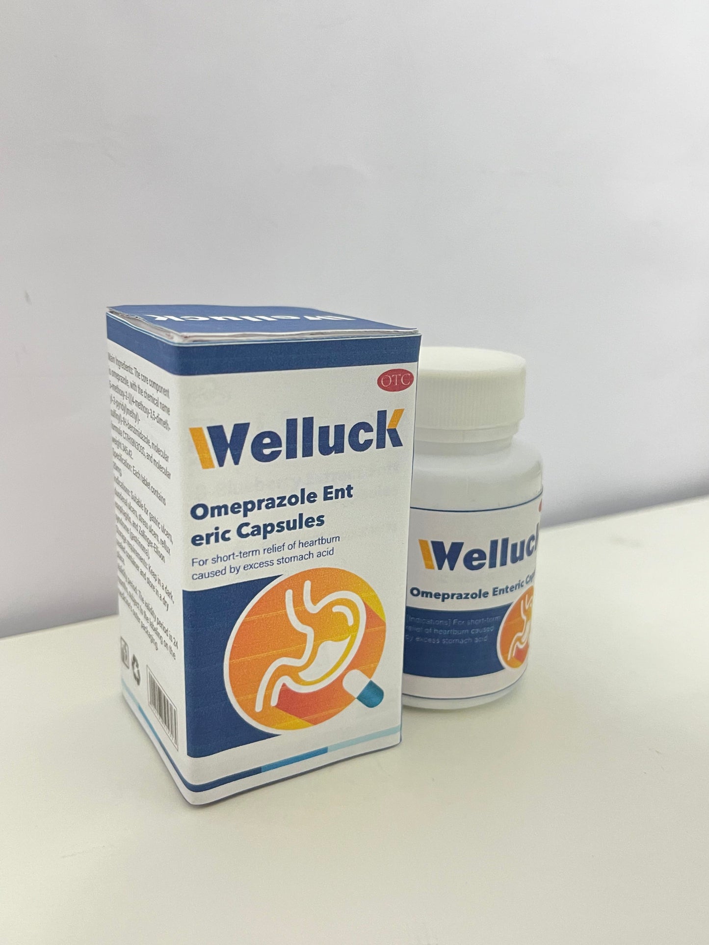 Welluck GI Motility Complex, 60 Capsules – All Natural Digestive Enzyme Support – Gut Health Supplement– Supports Gastrointestinal Motility and Transport – Aids Small Bowel and Stomach