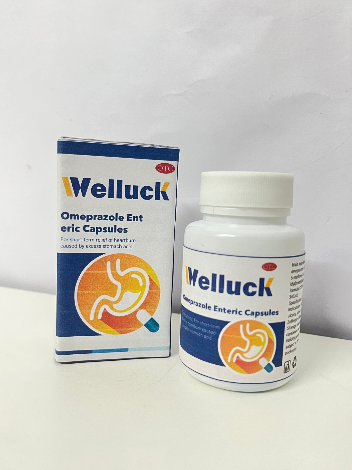 Welluck GI Motility Complex, 60 Capsules – All Natural Digestive Enzyme Support – Gut Health Supplement– Supports Gastrointestinal Motility and Transport – Aids Small Bowel and Stomach