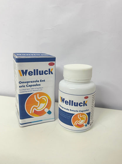 Welluck GI Motility Complex, 60 Capsules – All Natural Digestive Enzyme Support – Gut Health Supplement– Supports Gastrointestinal Motility and Transport – Aids Small Bowel and Stomach