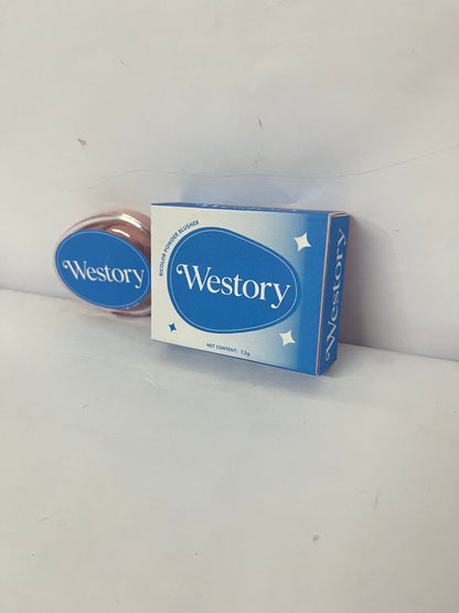 Westory Dual Blush | CR02 Baby Smile | Dual Color, Jelly Texture, 12 Colors, Longwear, Long-lasting | 7.2g