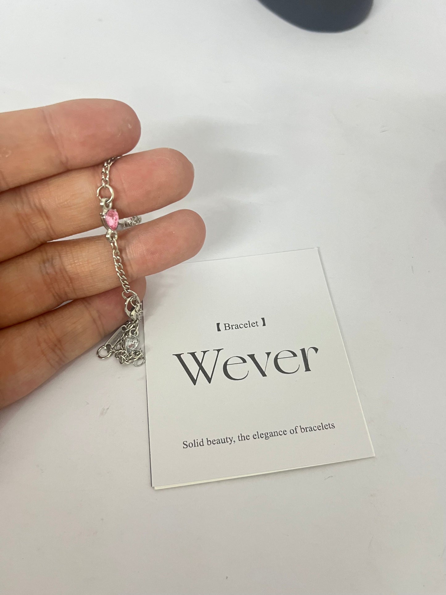 Wever 925 Sterling Silver Birthstone Bracelet for Women - Pretty Adjustable Heart Infinity Charm bracelets for Mother Daughter Sisters Bestie - Mother's Day Christmas Anniversary Birthday Gift Jewelry