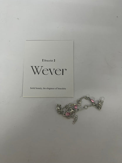 Wever 925 Sterling Silver Birthstone Bracelet for Women - Pretty Adjustable Heart Infinity Charm bracelets for Mother Daughter Sisters Bestie - Mother's Day Christmas Anniversary Birthday Gift Jewelry