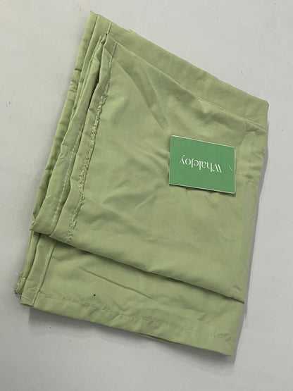 WhaleJoy 100% Cotton Percale Sheets Queen Size, Green, Crisp Cool and Strong Bed Linen