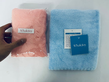 WhaleJoy Bath Towels Set 27 x 54 Inches, 100% Cotton, Larger & Lighter Weight, Quicker to Dry, Super Soft and Absorbent, Perfect for Bathroom