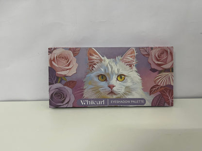 [Whitearl Eye shadows]-Cat & Rose Eyeshadow Palette - Matte & Shimmer Multi-Use Makeup Palette