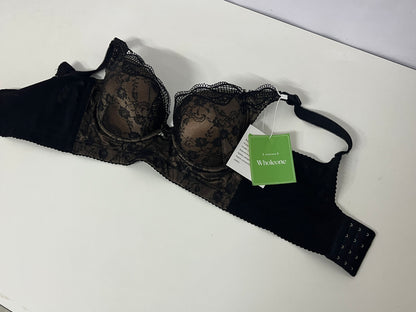 [Wholeone Bras]-Black Lace Push-Up Bra - Sexy Breathable Shaping Lingerie