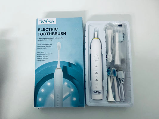 Wifine Ceramic Electric Toothbrush with Multi-Modes | Smart Teeth Protection, Deep Cleaning, Luxury Oral Care Experience