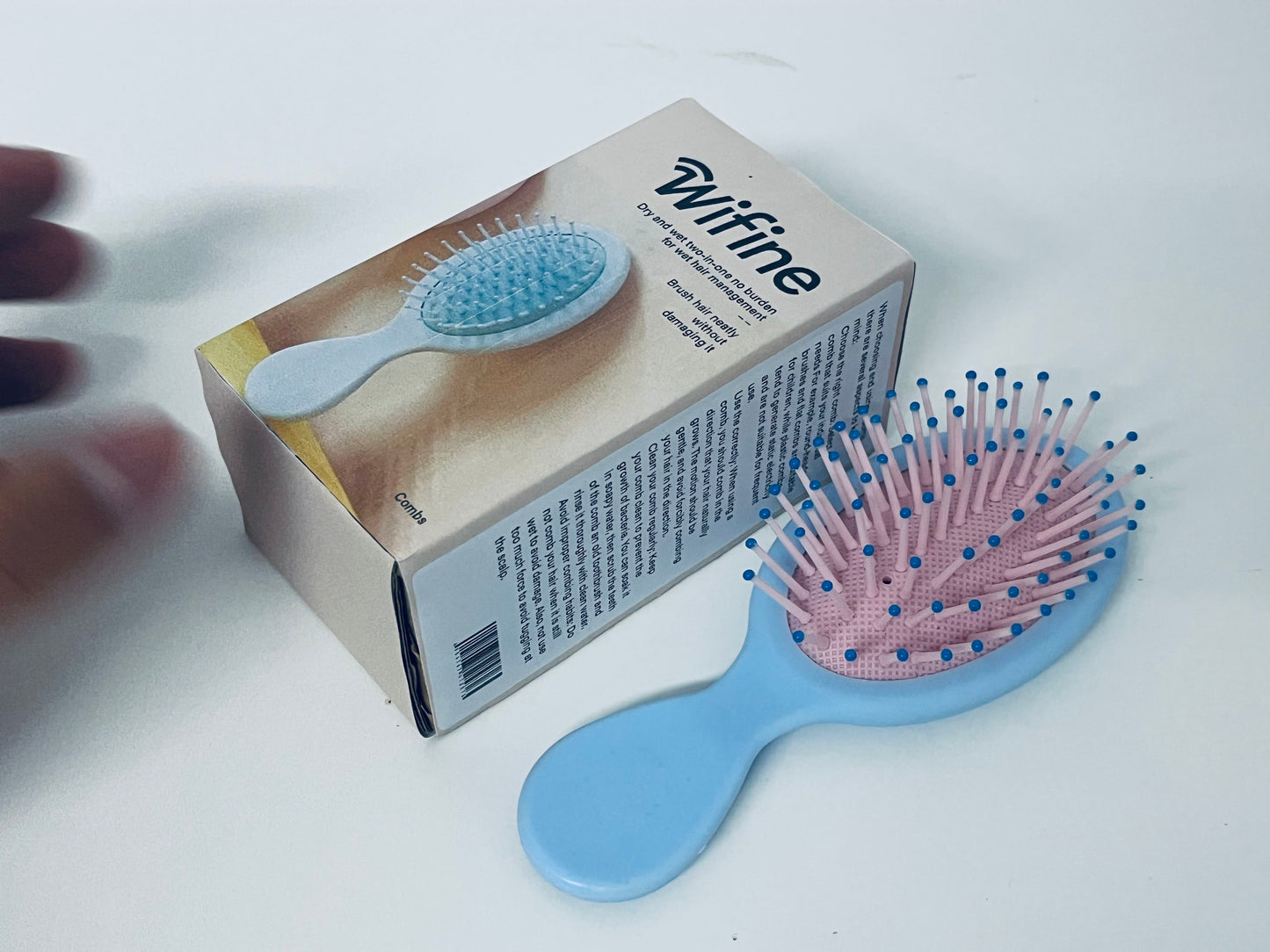 Wifine Dry & Wet 2-in-1 Hair Brush, Tangle-Free Brushing Without Hair Damage, Ideal for All Hair Types