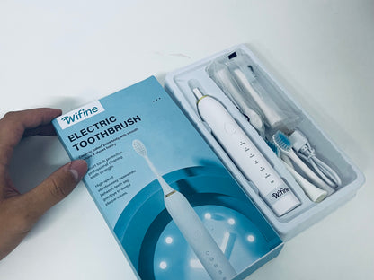 Wifine Ceramic Electric Toothbrush with Multi-Modes | Smart Teeth Protection, Deep Cleaning, Luxury Oral Care Experience