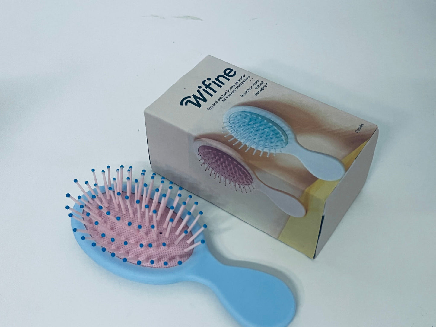 Wifine Dry & Wet 2-in-1 Hair Brush, Tangle-Free Brushing Without Hair Damage, Ideal for All Hair Types