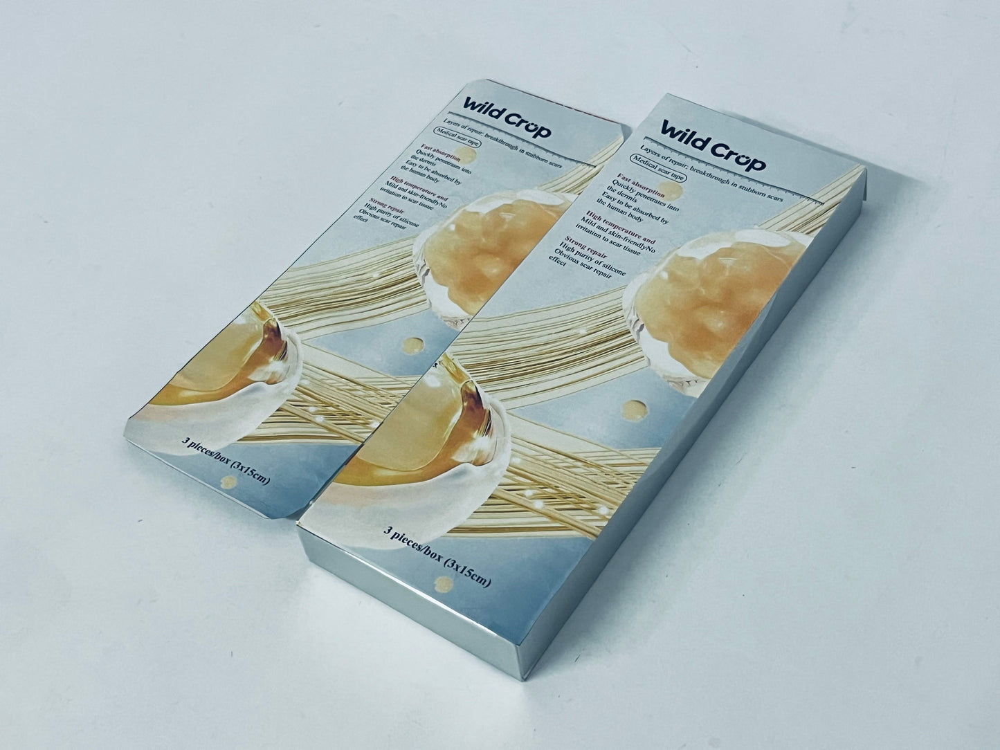 Wild Crop Film Dressing Waterproof Bandages for Swimming, Showering, Wounds, Post Surgical Shower or IV Shield, Tattoo Aftercare Bandage, Scar Therapy, Adhesive Patches