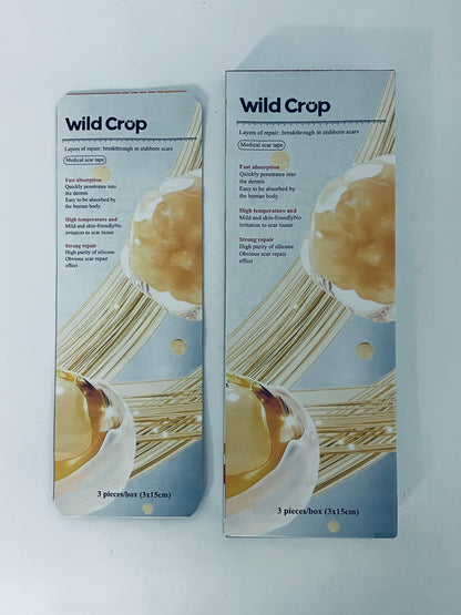 Wild Crop Film Dressing Waterproof Bandages for Swimming, Showering, Wounds, Post Surgical Shower or IV Shield, Tattoo Aftercare Bandage, Scar Therapy, Adhesive Patches