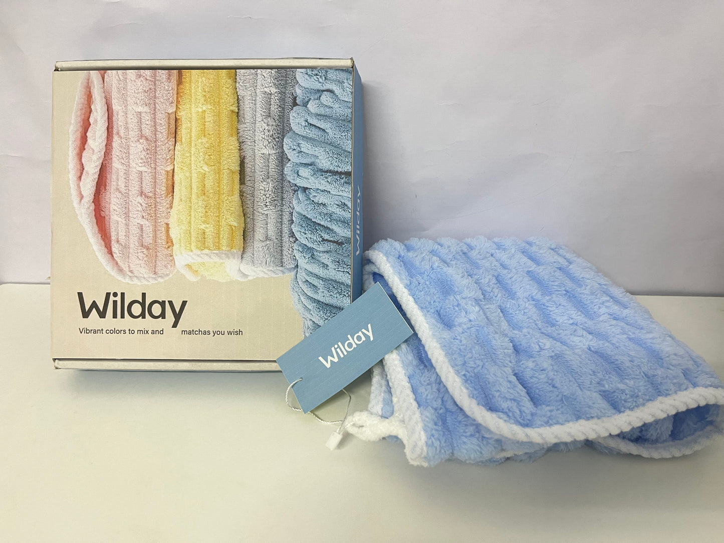 【Wilday Soft Household Towel】—— Fluffy & Colorful Essential for Daily Use