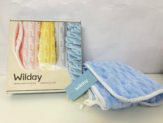 【Wilday Soft Household Towel】—— Fluffy & Colorful Essential for Daily Use