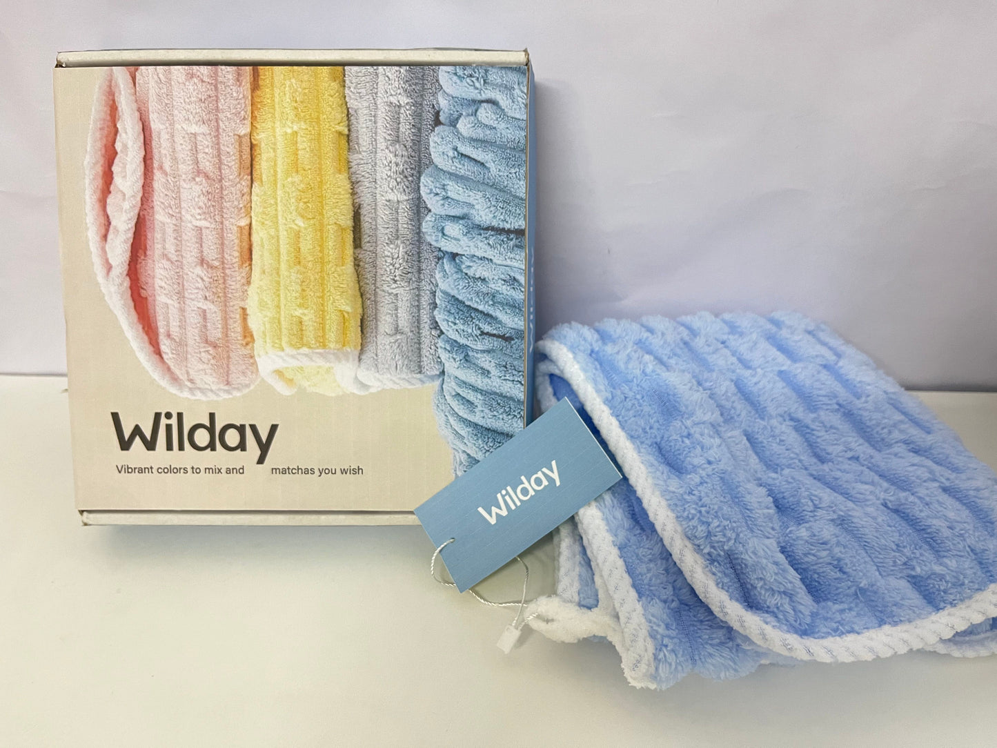 【Wilday Soft Household Towel】—— Fluffy & Colorful Essential for Daily Use