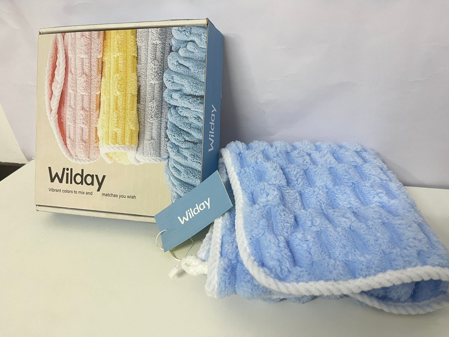 【Wilday Soft Household Towel】—— Fluffy & Colorful Essential for Daily Use