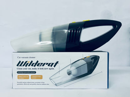 Wilderat Cordless Handheld Car Vacuum Cleaner Wet Dry for Home and Vehicle Pet Hair Removal Lightweight