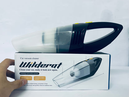 Wilderat Cordless Handheld Car Vacuum Cleaner Wet Dry for Home and Vehicle Pet Hair Removal Lightweight