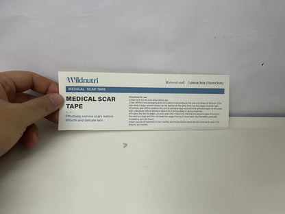 Wildnutri Medical Scar Tape: A Skin Repair Tool for Softening Scars & Preventing Regeneration