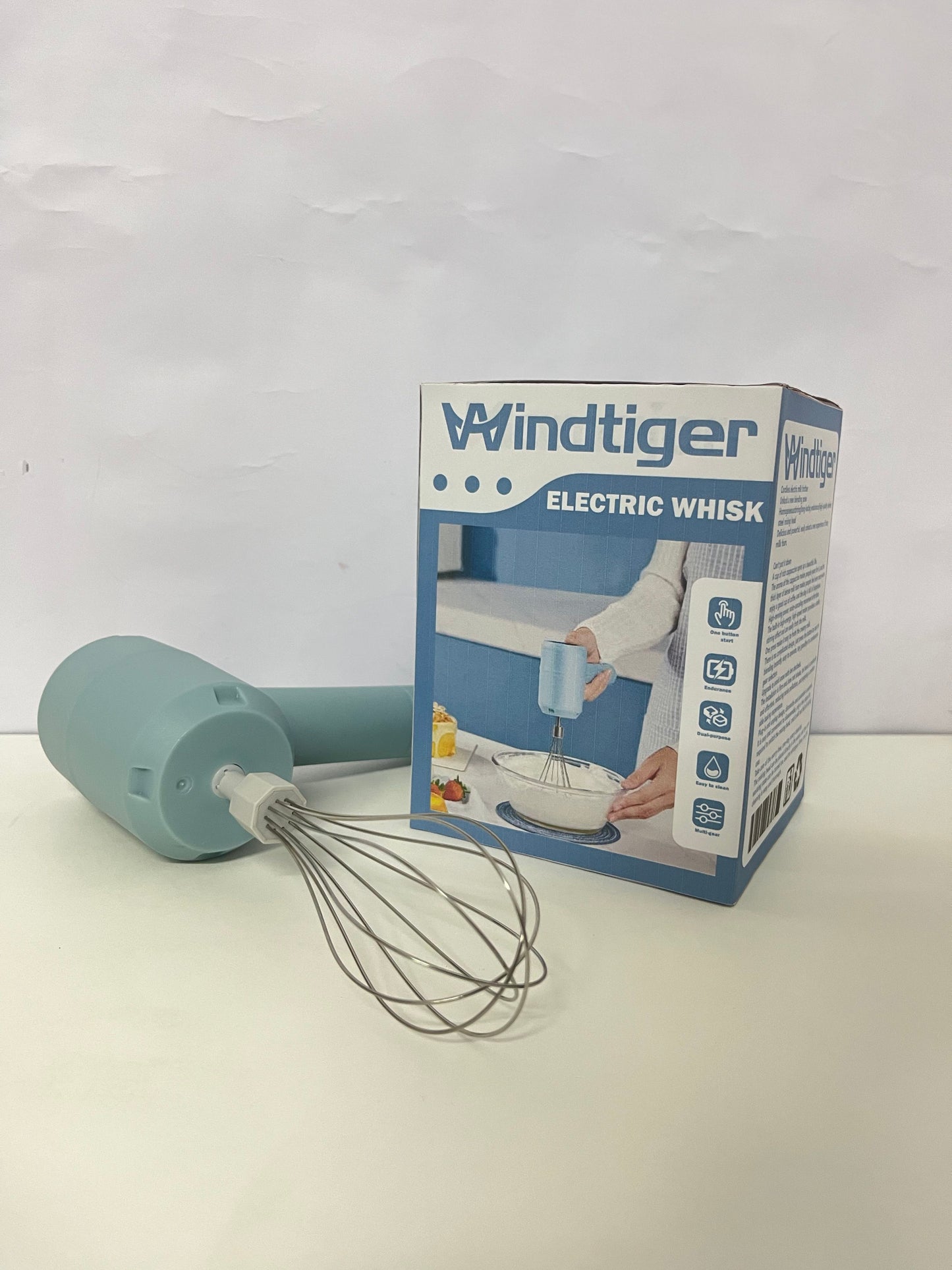 【Windtiger Electric Egg Beater】—— Essential Kitchen Partner for Baking & Mixing