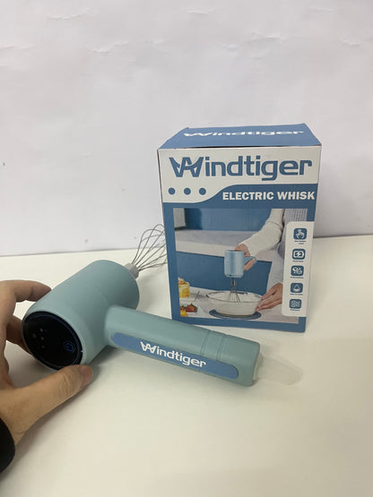 【Windtiger Electric Egg Beater】—— Essential Kitchen Partner for Baking & Mixing
