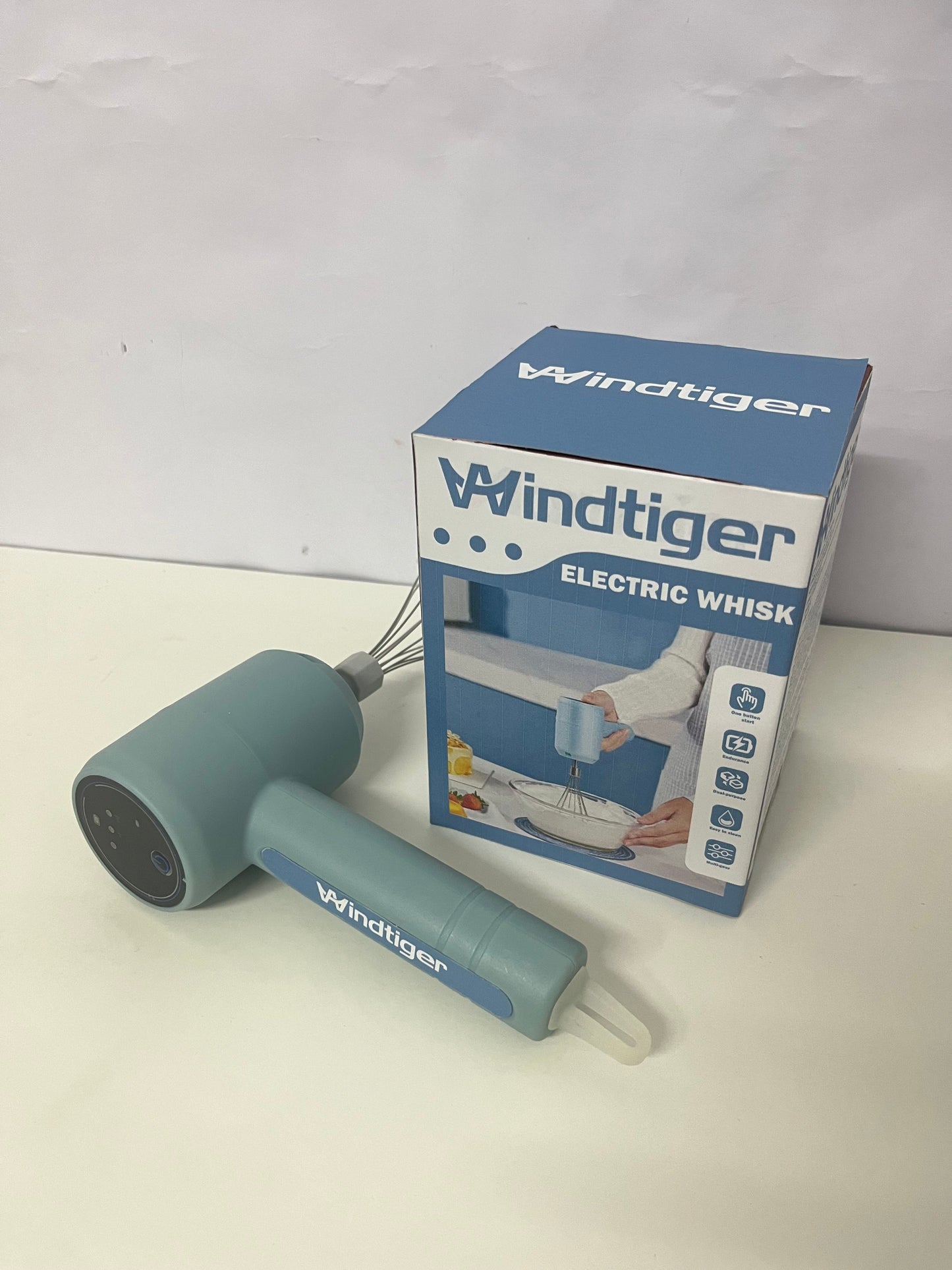 【Windtiger Electric Egg Beater】—— Essential Kitchen Partner for Baking & Mixing