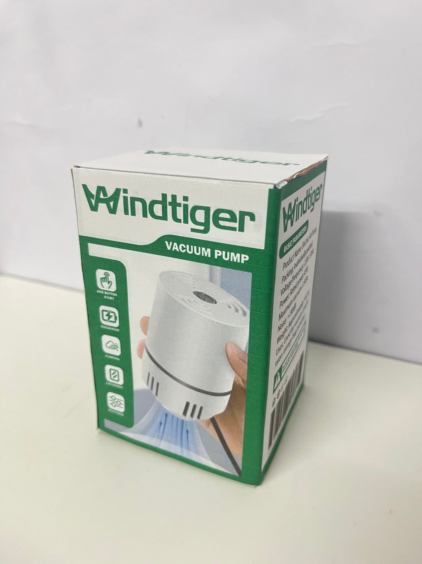 【Windtiger Portable Air Compressor & Vacuum Pump】—— 2-in-1 Solution for Inflation & Storage