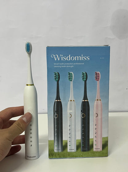 [Wisdomiss Electrical toothbrushes]——Multi-Gear Sonic Electric Toothbrush - Soft Bristle Gum Care Rechargeable Toothbrush
