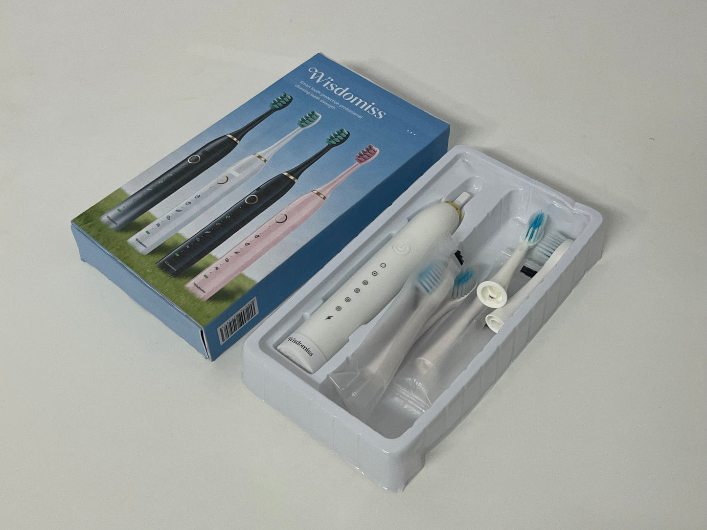 [Wisdomiss Electrical toothbrushes]——Multi-Gear Sonic Electric Toothbrush - Soft Bristle Gum Care Rechargeable Toothbrush