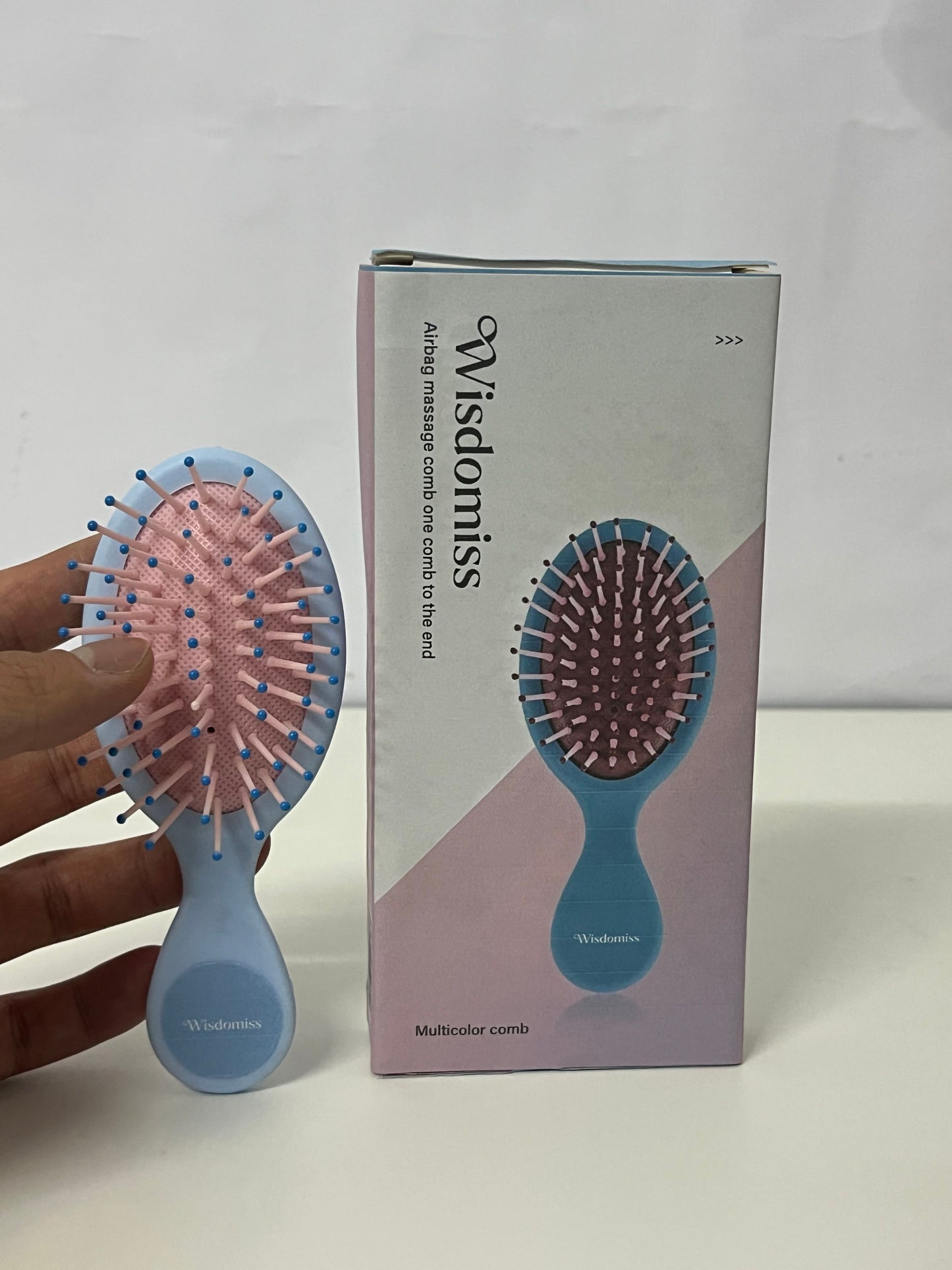 [Wisdomiss Combs]——Mini Air Cushion Massage Comb - Portable Detangling Hairbrush