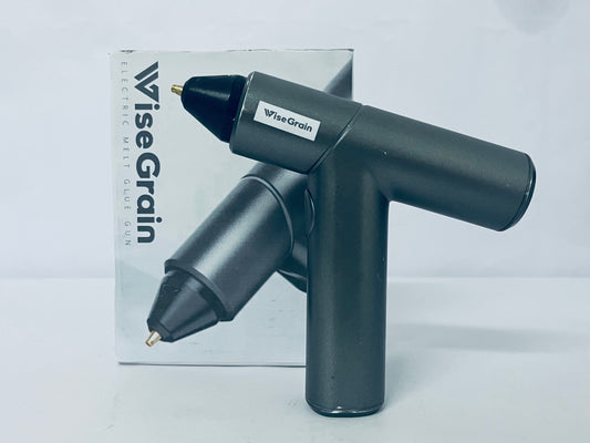 WiseGrain Hot melt glue guns while the balanced design allows the glue gun to stand upright for easy use and storage