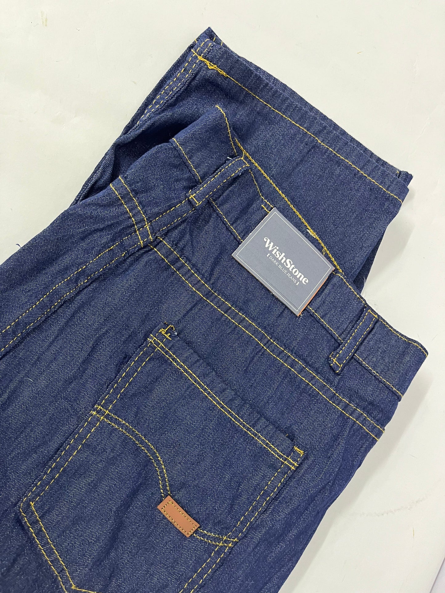 WishStone Women's  Classic High Rise Tapered Jeans Standard