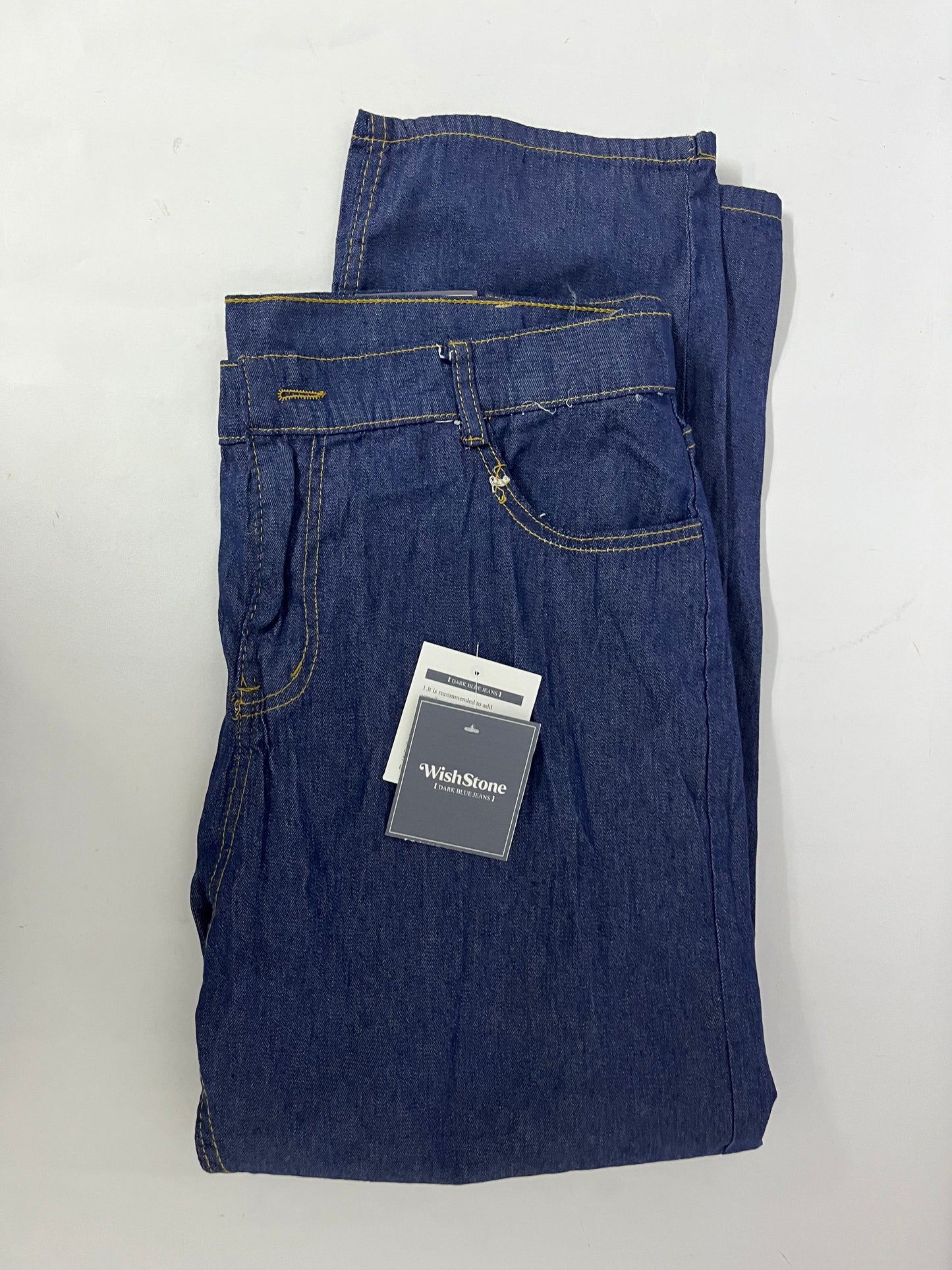 WishStone Women's  Classic High Rise Tapered Jeans Standard