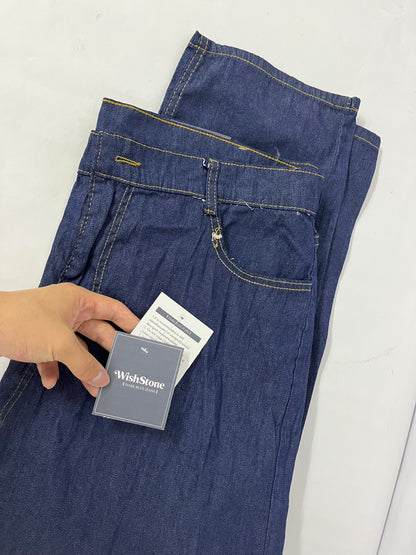 WishStone Women's  Classic High Rise Tapered Jeans Standard