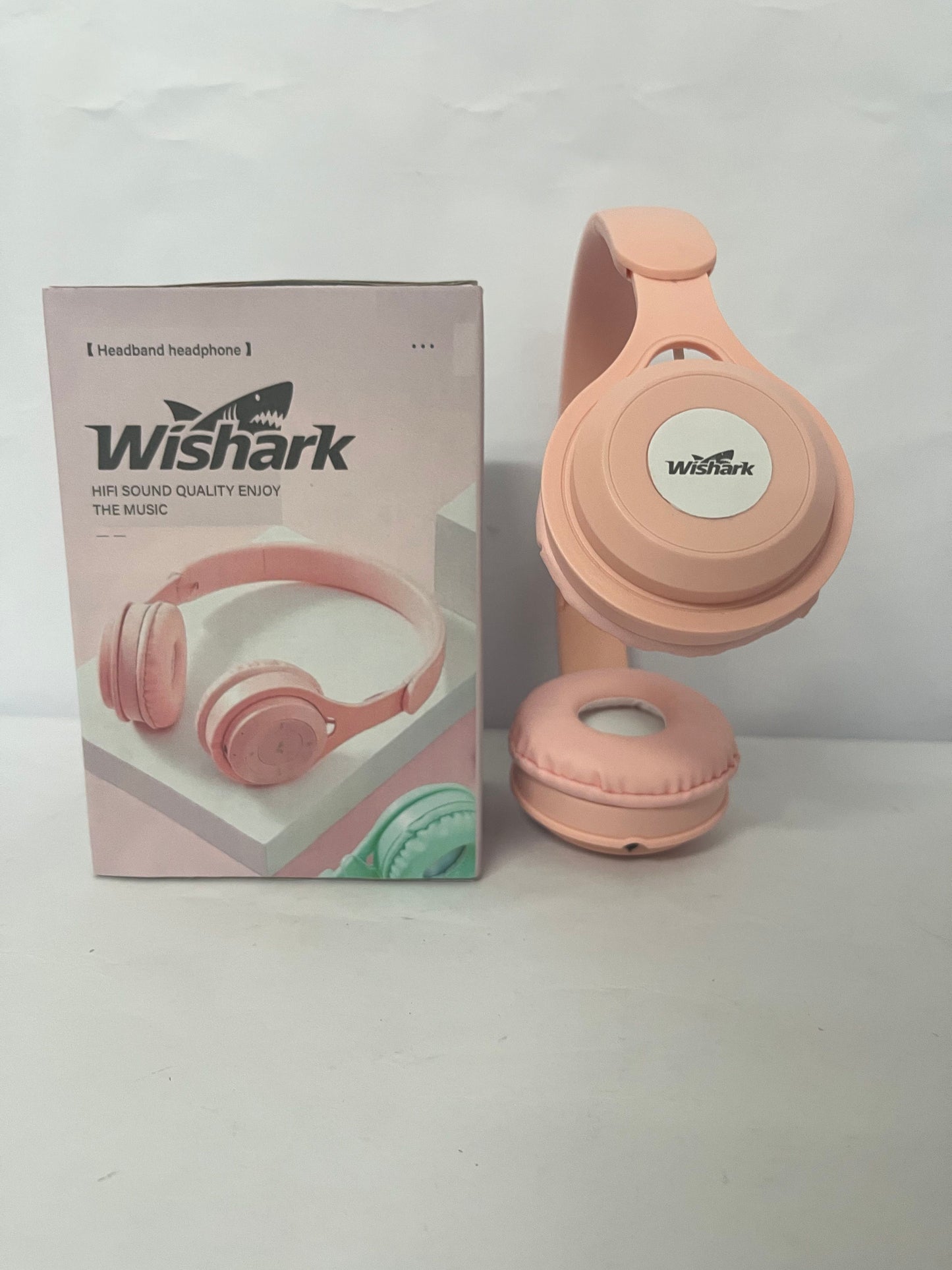 Wishark Pink Cute Over-Ear Headphones - Style, Sound, and Comfort in One