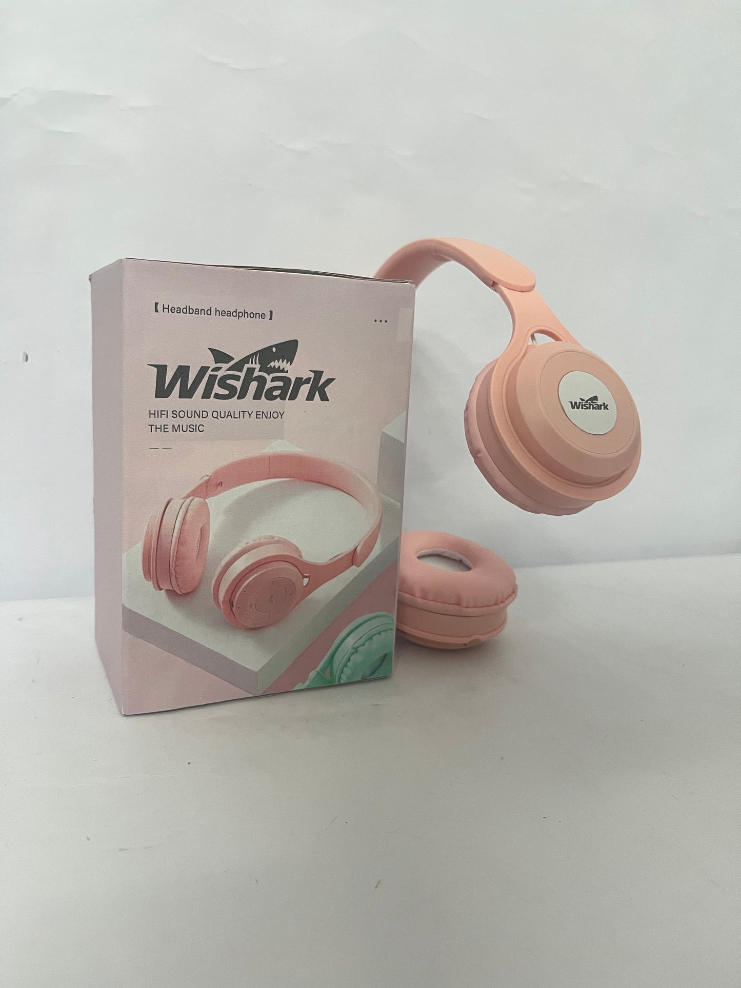 Wishark Pink Cute Over-Ear Headphones - Style, Sound, and Comfort in One
