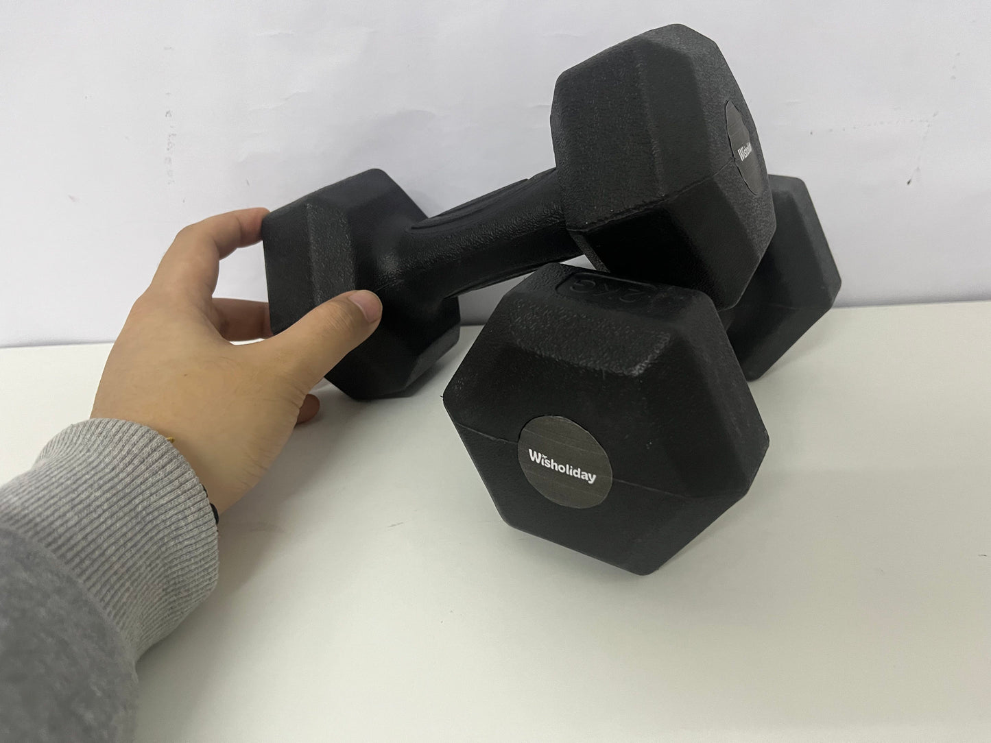【Wisholiday Hexagonal Dumbbells】——Reliable Fitness Gear for Home & Gym Strength Training
