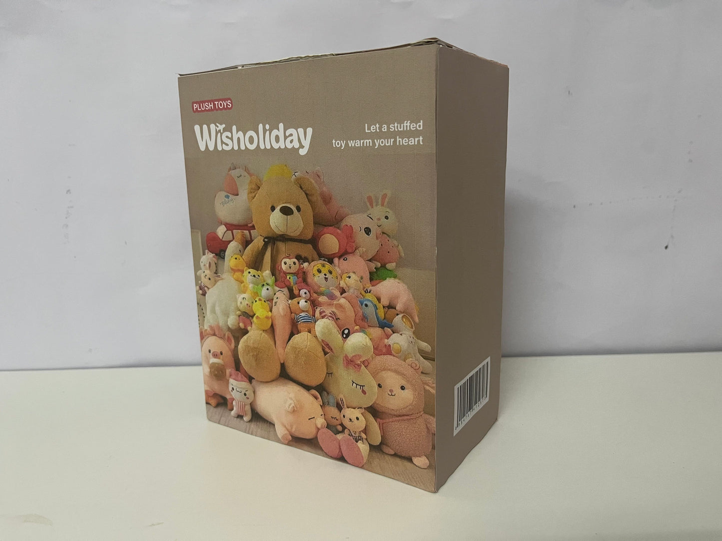 【Wisholiday Overalls Pig Plush Toy】——Warm & Cuddly Companion for Cozy Moments