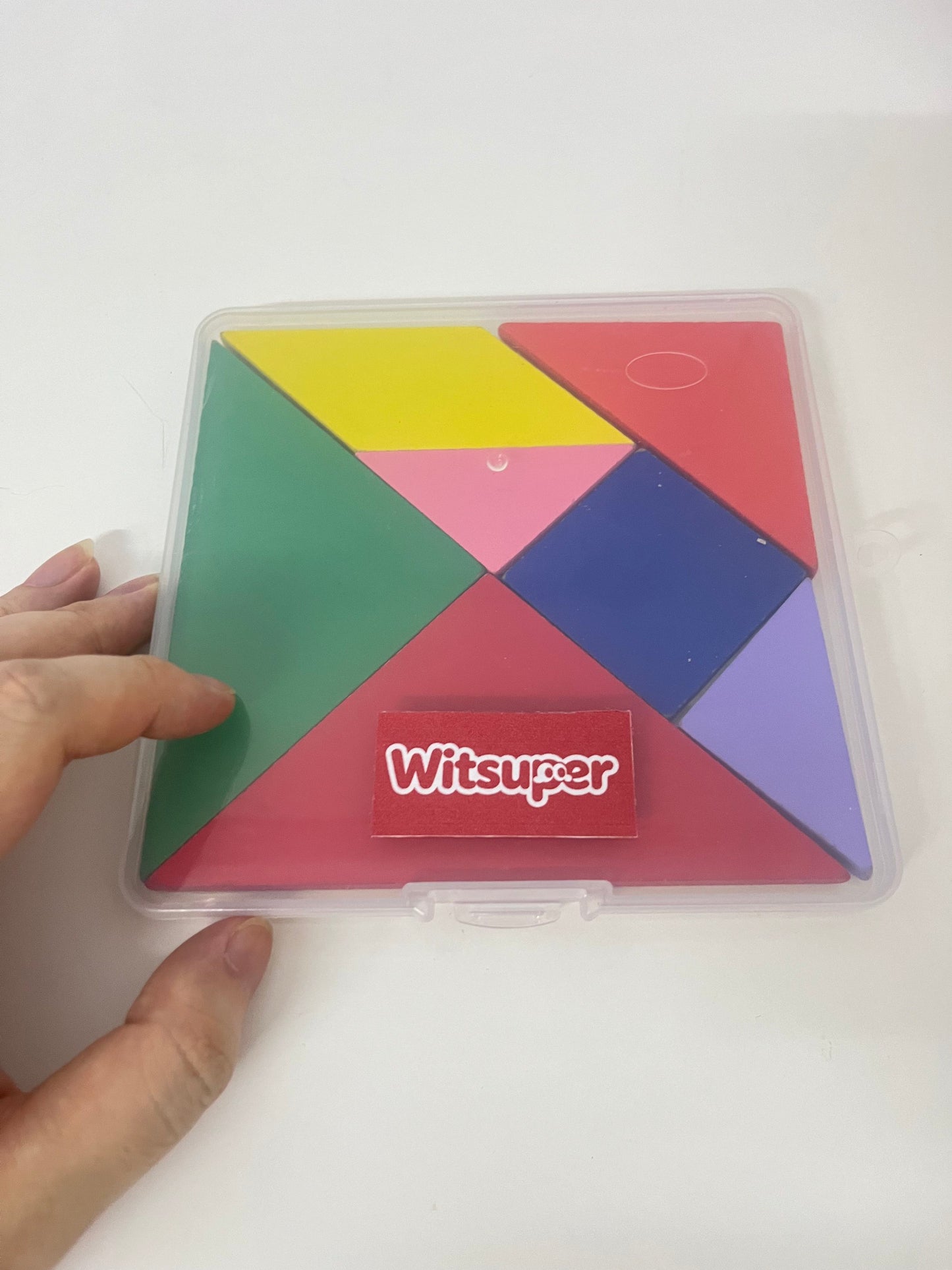 [Witsuper Toy building blocks]—— Witsuper Tangram Puzzle Set - Educational Geometry Toy for Kids