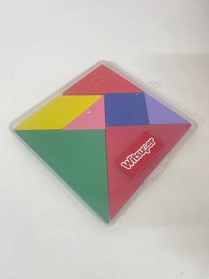 [Witsuper Toy building blocks]—— Witsuper Tangram Puzzle Set - Educational Geometry Toy for Kids