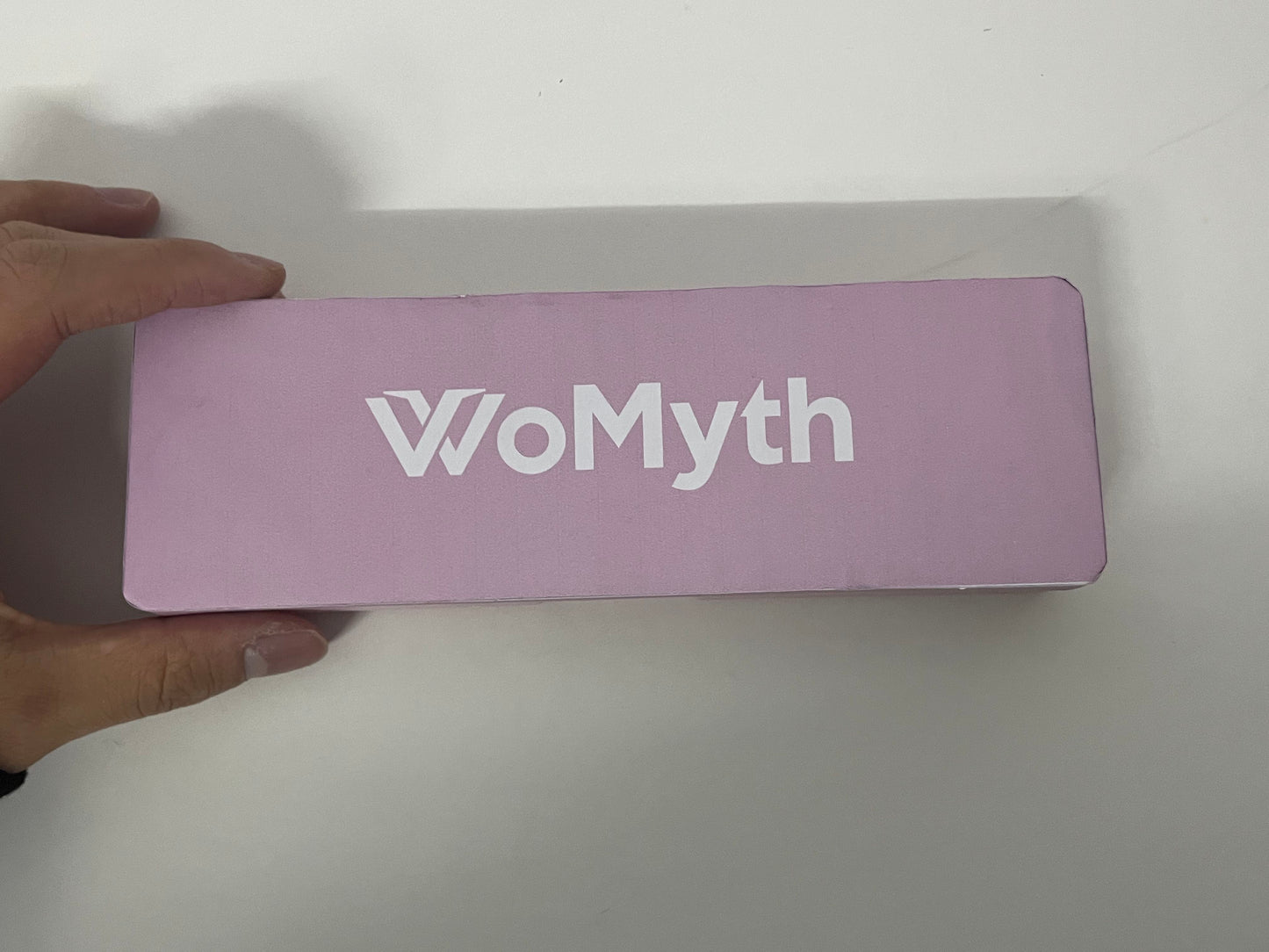 [WoMyth Pen boxes]——WoMyth Pink-Purple Color-Block Pencil Case - Minimalist Matte Finish Stationery Organizer