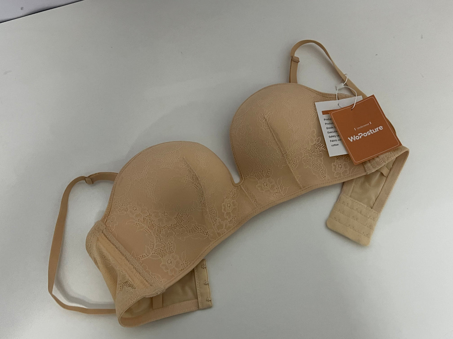 [WoPosture Bras]-Nude Lace Wireless Bra - Multi-Way Push-Up Comfortable Lingerie