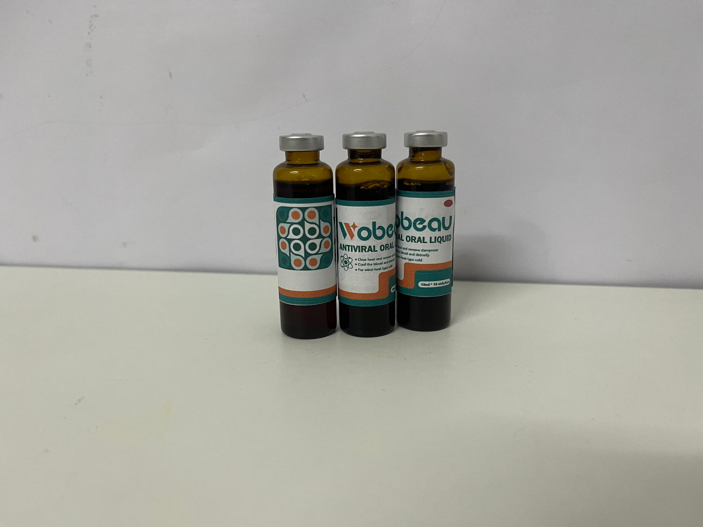 [Wobeau Antivirals]-Antiviral Oral Liquid - Wind-Heat Cold Relief & Heat-Clearing Supplement