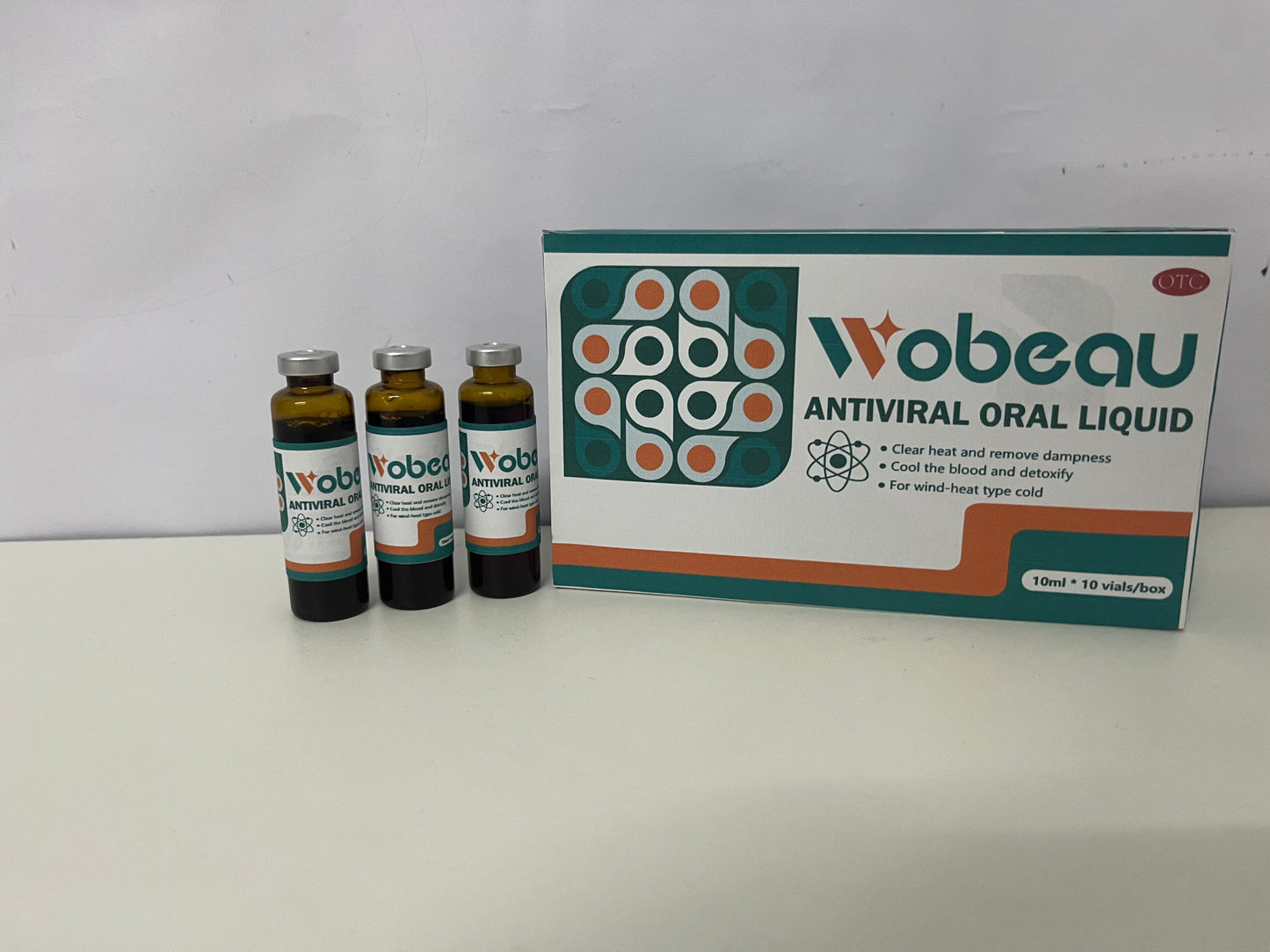 [Wobeau Antivirals]-Antiviral Oral Liquid - Wind-Heat Cold Relief & Heat-Clearing Supplement