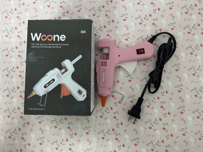 Woone  Hot Glue Gun--Fast Preheating Heavy Duty Industrial Gluegun with Storage Case for Crafting, DIY and Repairs