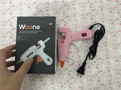 Woone  Hot Glue Gun--Fast Preheating Heavy Duty Industrial Gluegun with Storage Case for Crafting, DIY and Repairs